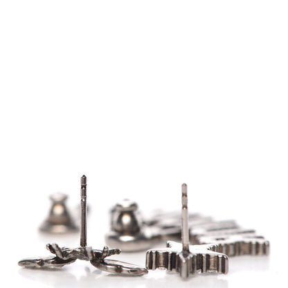 Christian Dior Palladium Crystal J'adior Earrings 3 of 3