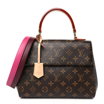 Louis Vuitton Monogram Cluny BB Bordeaux Fuchsia 1 of 9