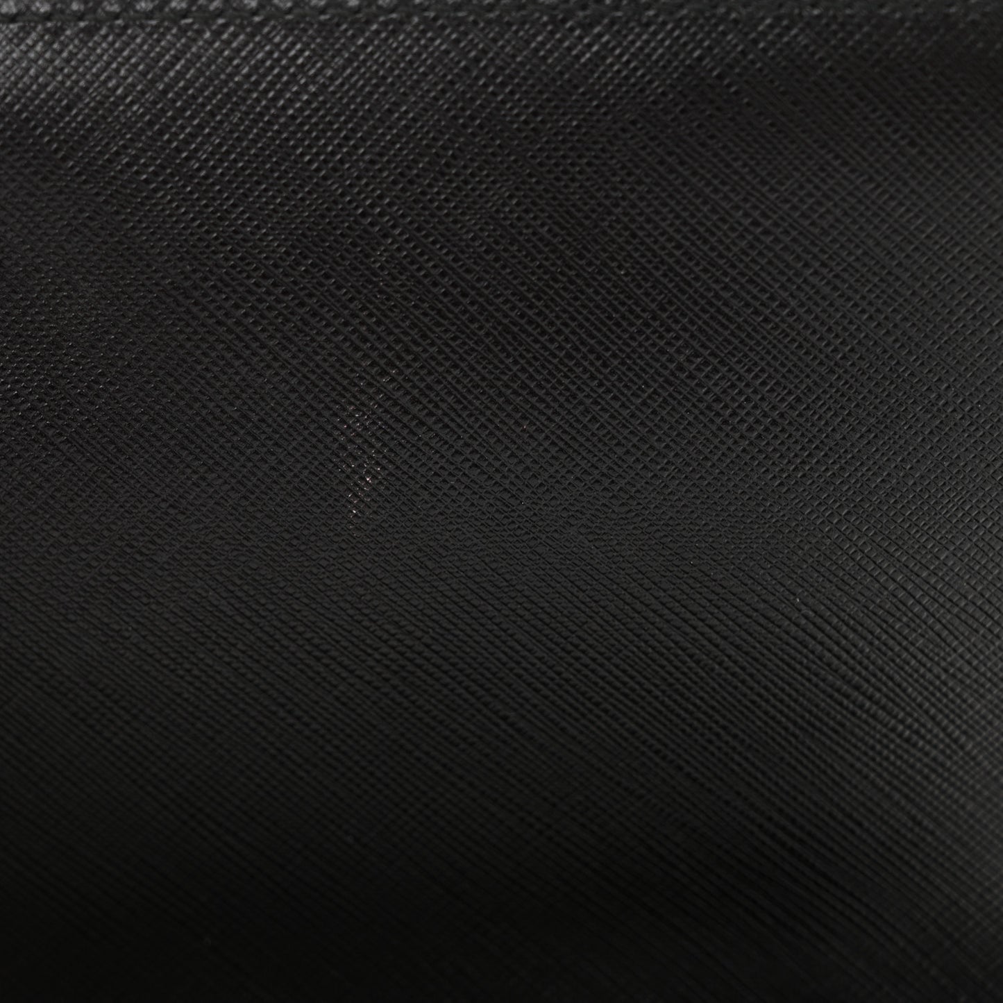 Hammered Calfskin Vara Bow Chain Flap Crossbody Black