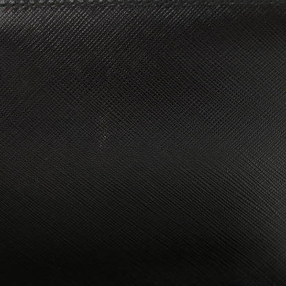 Salvatore Ferragamo Hammered Calfskin Vara Bow Chain Flap Crossbody Black 12 of 12