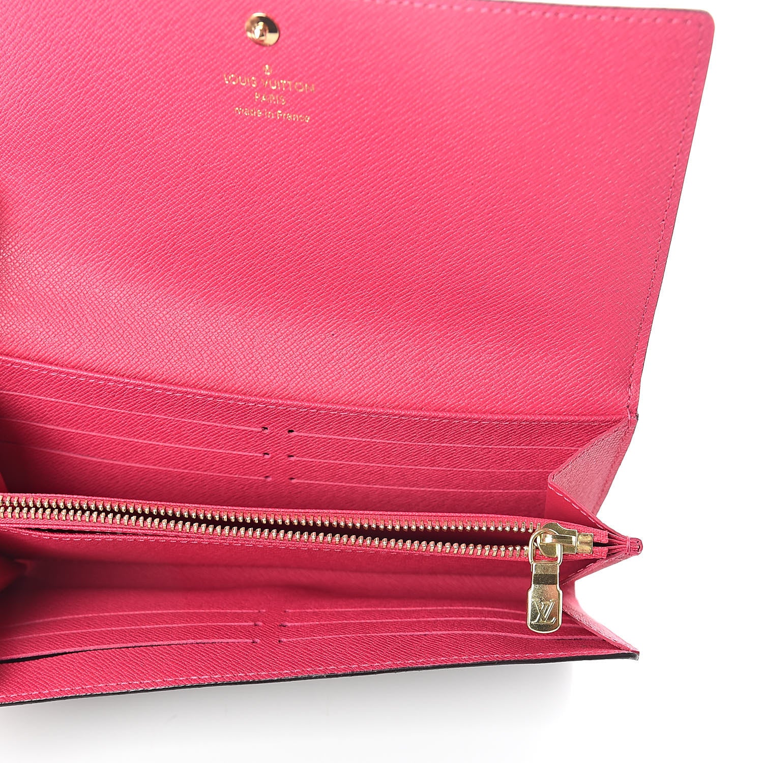 Louis Vuitton Monogram 2015 Christmas Animation Sarah Wallet Hibiscus 6 of 7