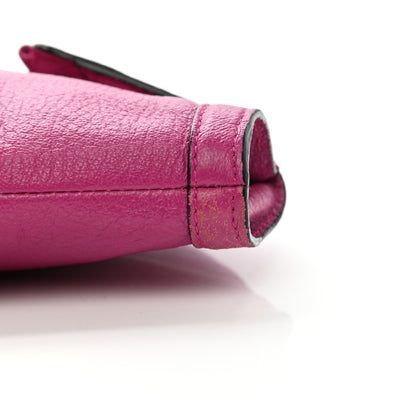 Alexander McQueen Calfskin De Manta Clutch Pink 14 of 14
