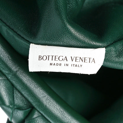 Bottega Veneta Nappa Maxi Intrecciato The Pouch Oversized Clutch Raintree 8 of 12