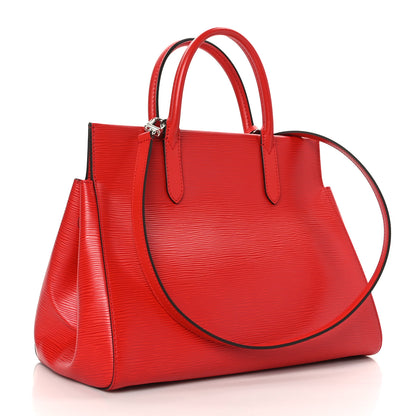 Louis Vuitton Epi Marly MM Coquelicot 3 of 8
