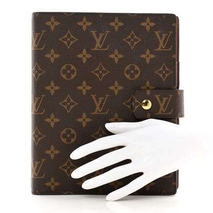 Louis Vuitton Monogram Large Ring Agenda Cover 2 of 7