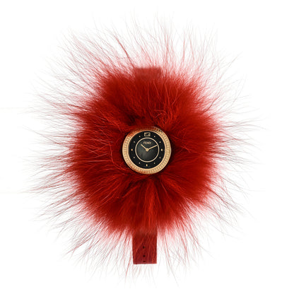 Fendi Stainless Steel Calfskin Fur 36mm Fendi My Way Quartz Watch 1 of 5