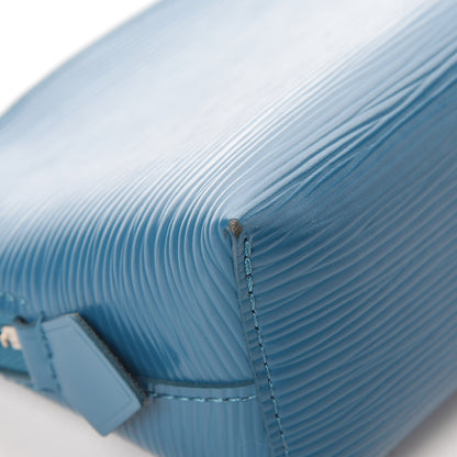 Louis Vuitton Epi Cosmetic Pouch Cyan 9 of 10