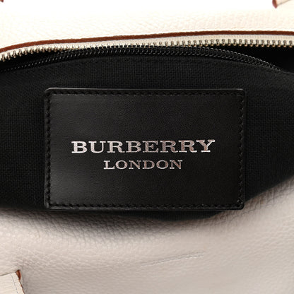 Burberry Calfskin Barrel Bag White 7 of 13