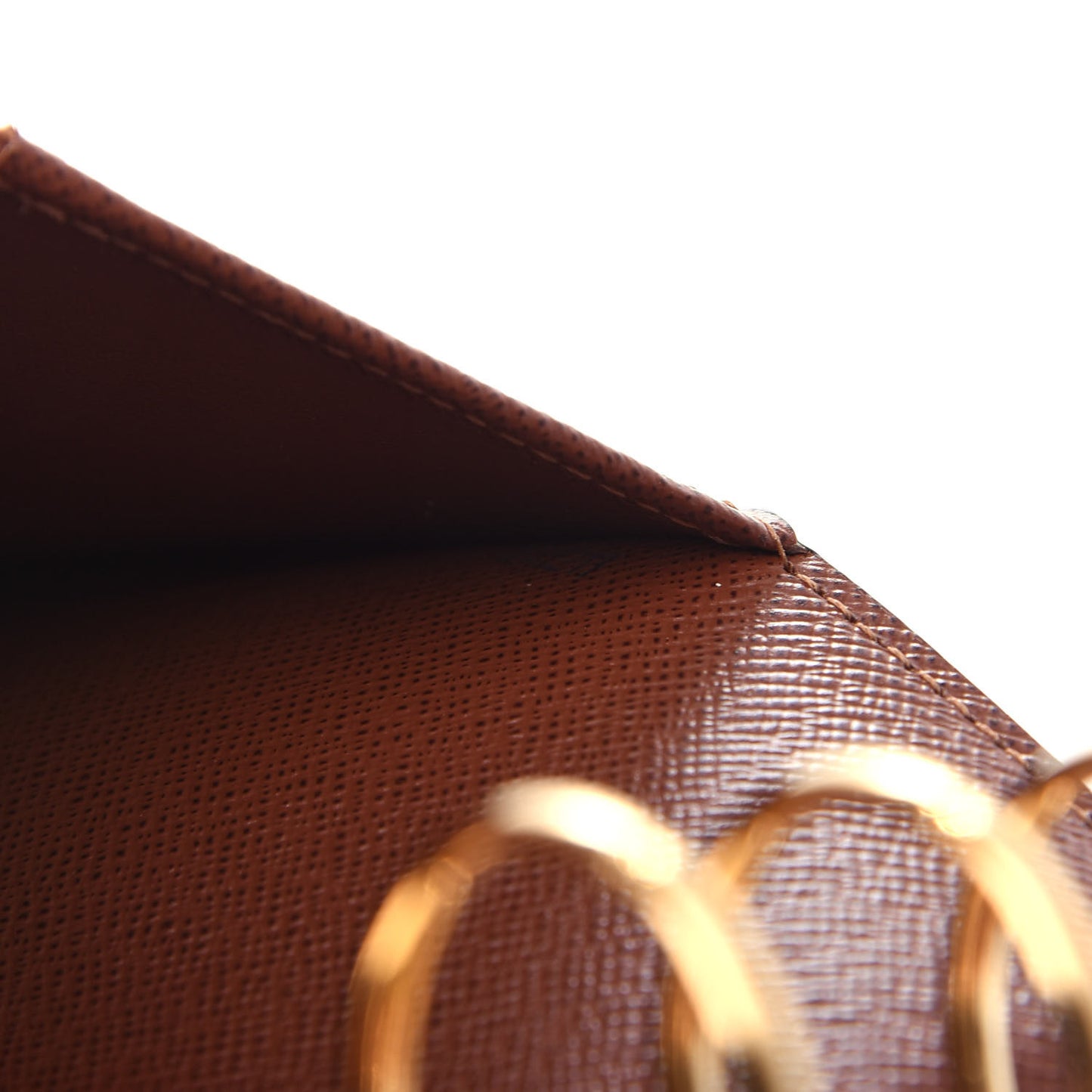 Monogram Large Ring Agenda Cover