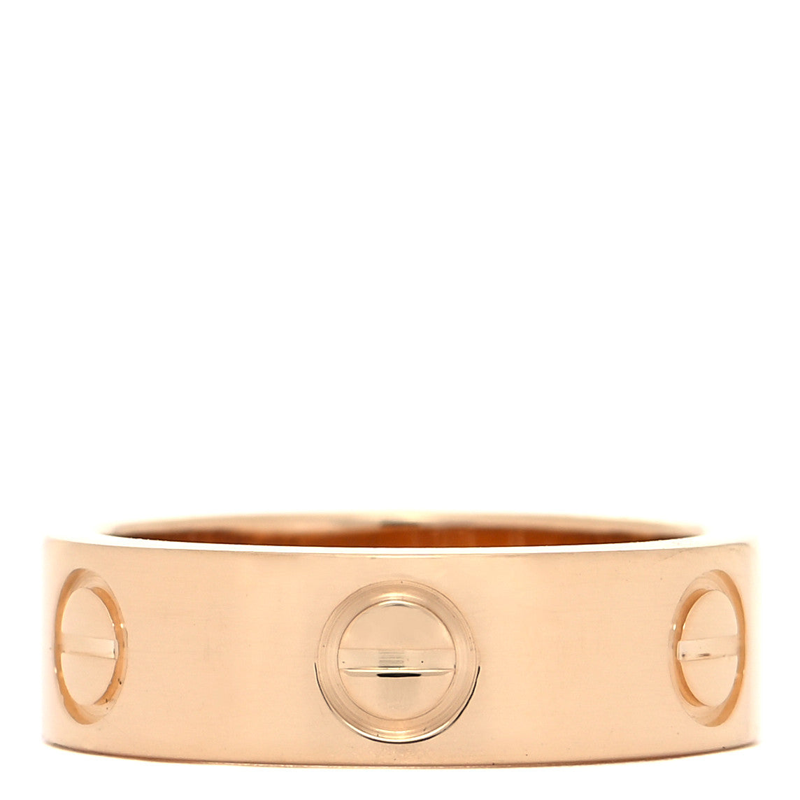 Cartier 18K Yellow Gold 5.5mm LOVE Ring 49 4.75 3 of 4