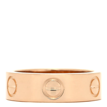 Cartier 18K Yellow Gold 5.5mm LOVE Ring 49 4.75 3 of 4