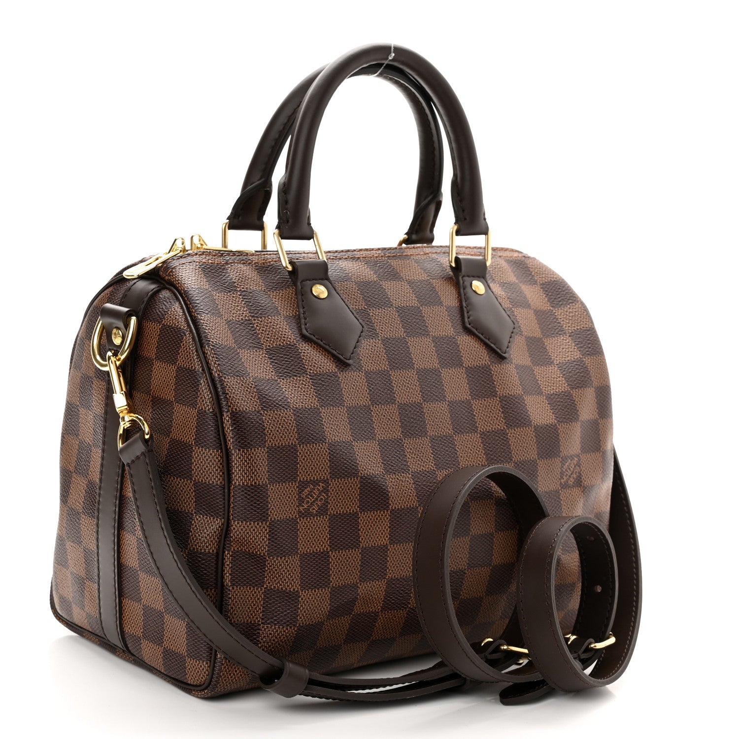 Louis Vuitton Damier Ebene Speedy Bandouliere 25 3 of 9