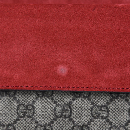 Gucci GG Supreme Monogram Mini Dionysus Shoulder Bag Hibiscus Red 10 of 13
