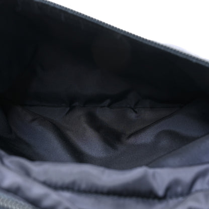 Prada Re-Nylon Saffiano Double Snap Buckle Zip Flap Shoulder Bag Bleu 6 of 12