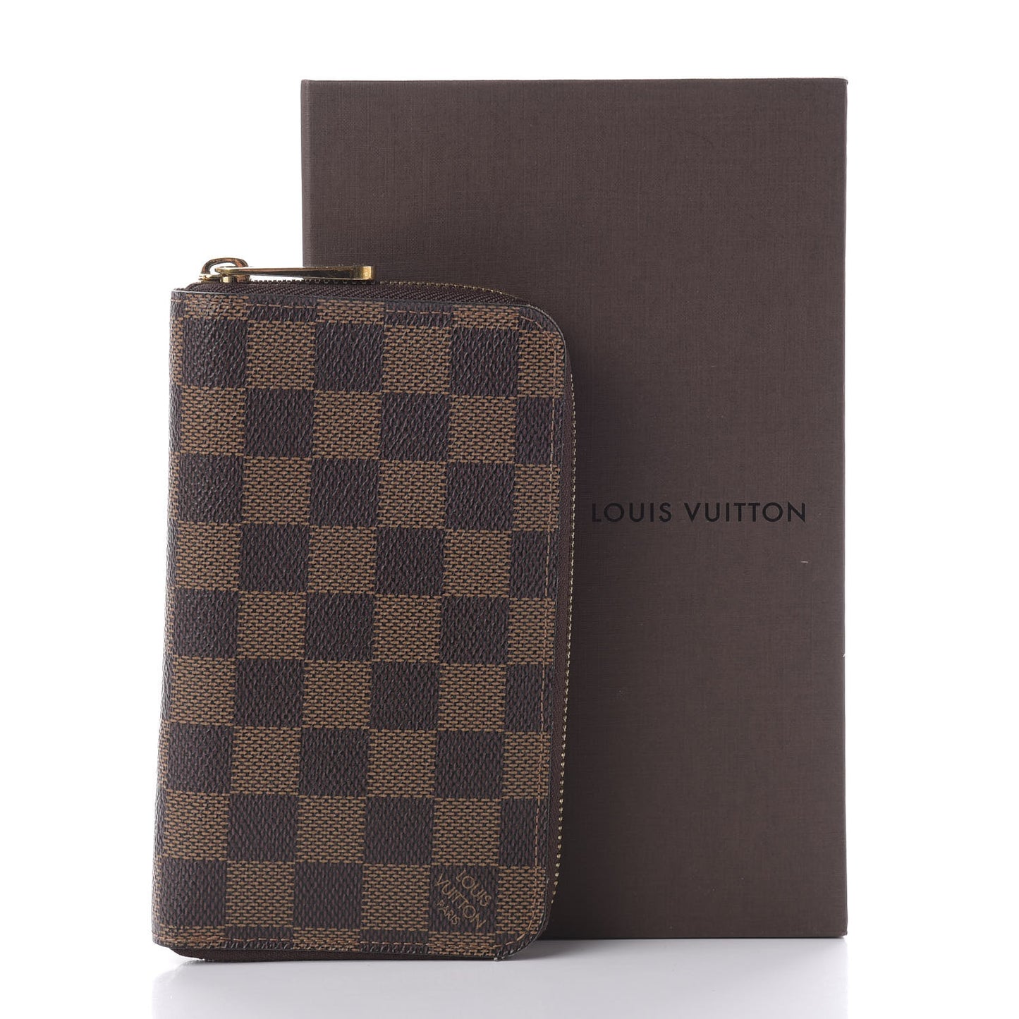 Damier Ebene Zippy Compact Wallet