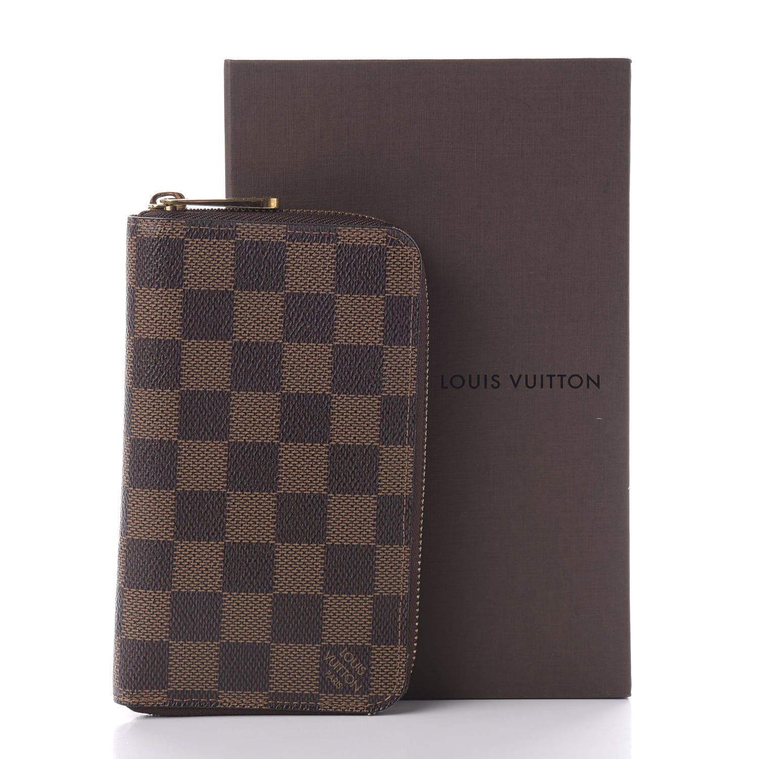 Louis Vuitton Damier Ebene Zippy Compact Wallet 7 of 7