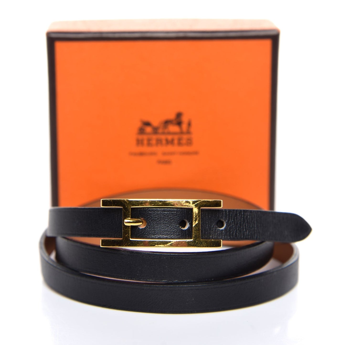 Chamonix Hapi 3 Triple Tour Wrap Bracelet M Black