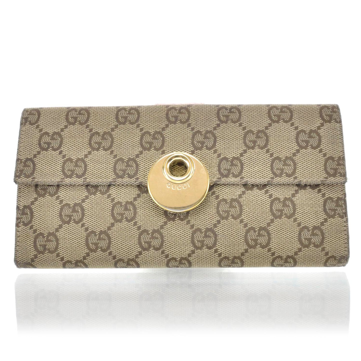 Monogram Continental Eclipse Wallet Pink