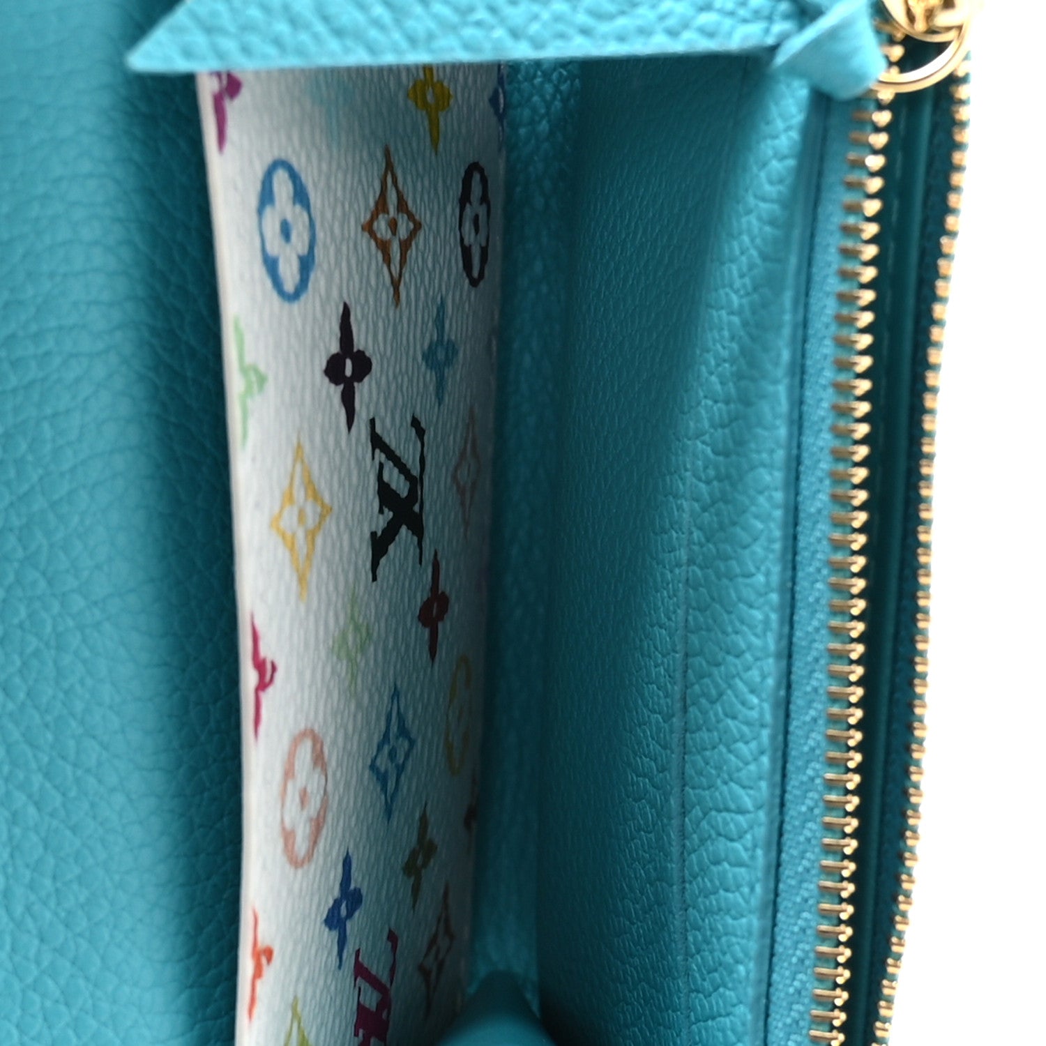 Louis Vuitton LV X TM Empreinte Rosalie Coin Purse Kabira Blue 5 of 7