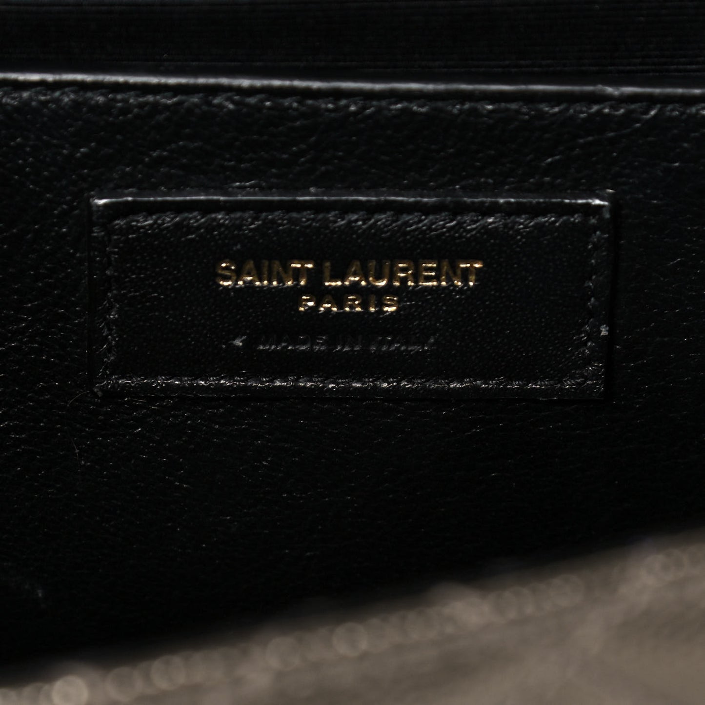 Metallic Grain De Poudre Textured Mixed Matelasse Triquilt Medium Monogram Satchel Piombo