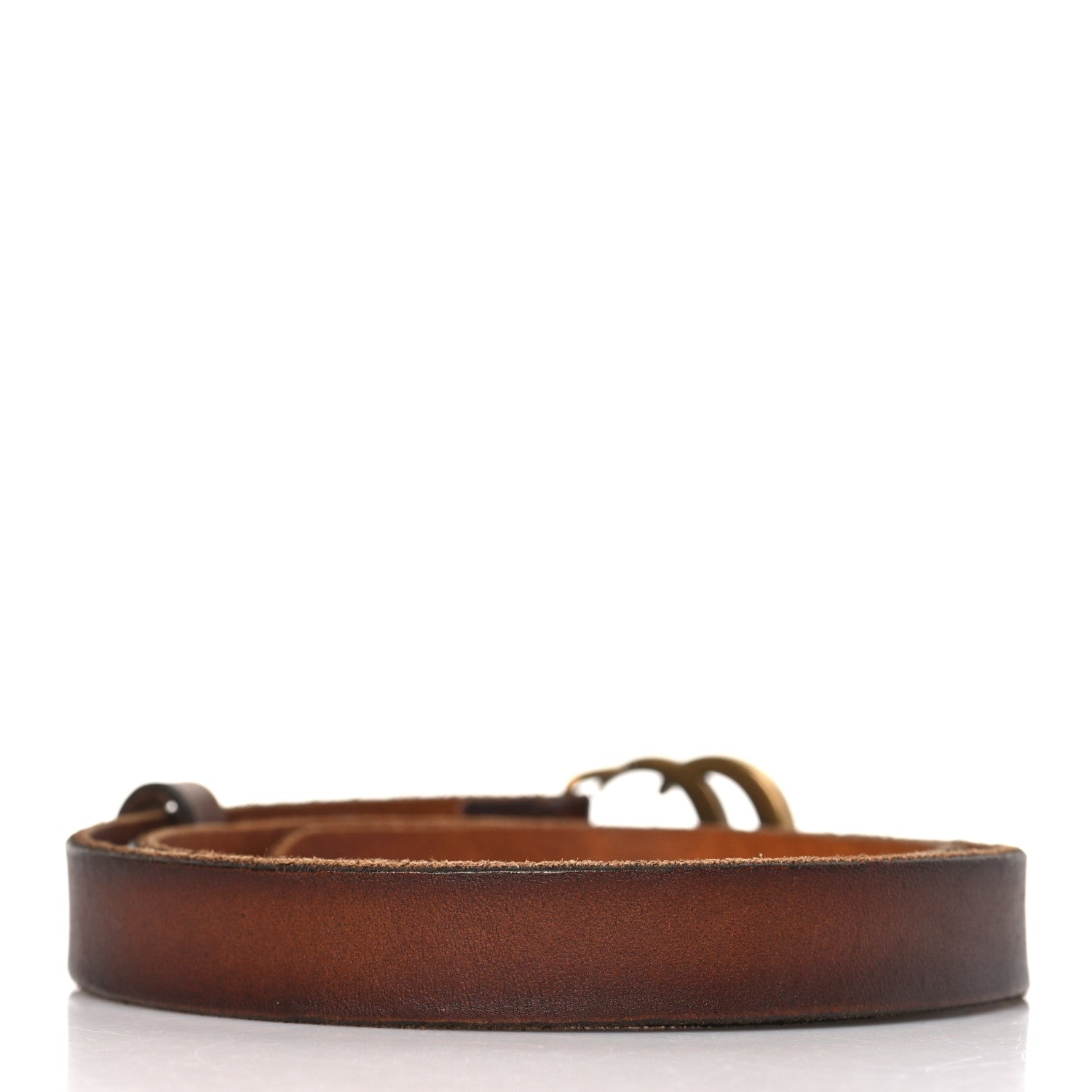 Gucci Faded Calfskin Double G 20mm Belt 70 28 Cuir 2 of 6