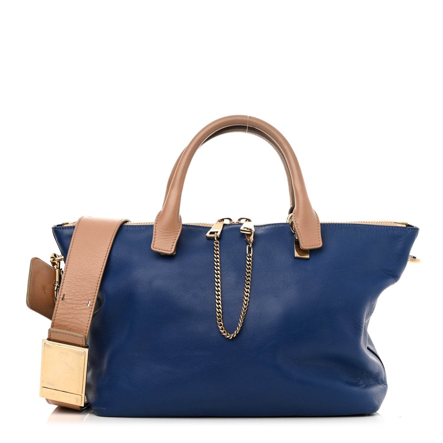 Chloe Smooth Calfskin Medium Baylee Tote Sea Water 1 of 22