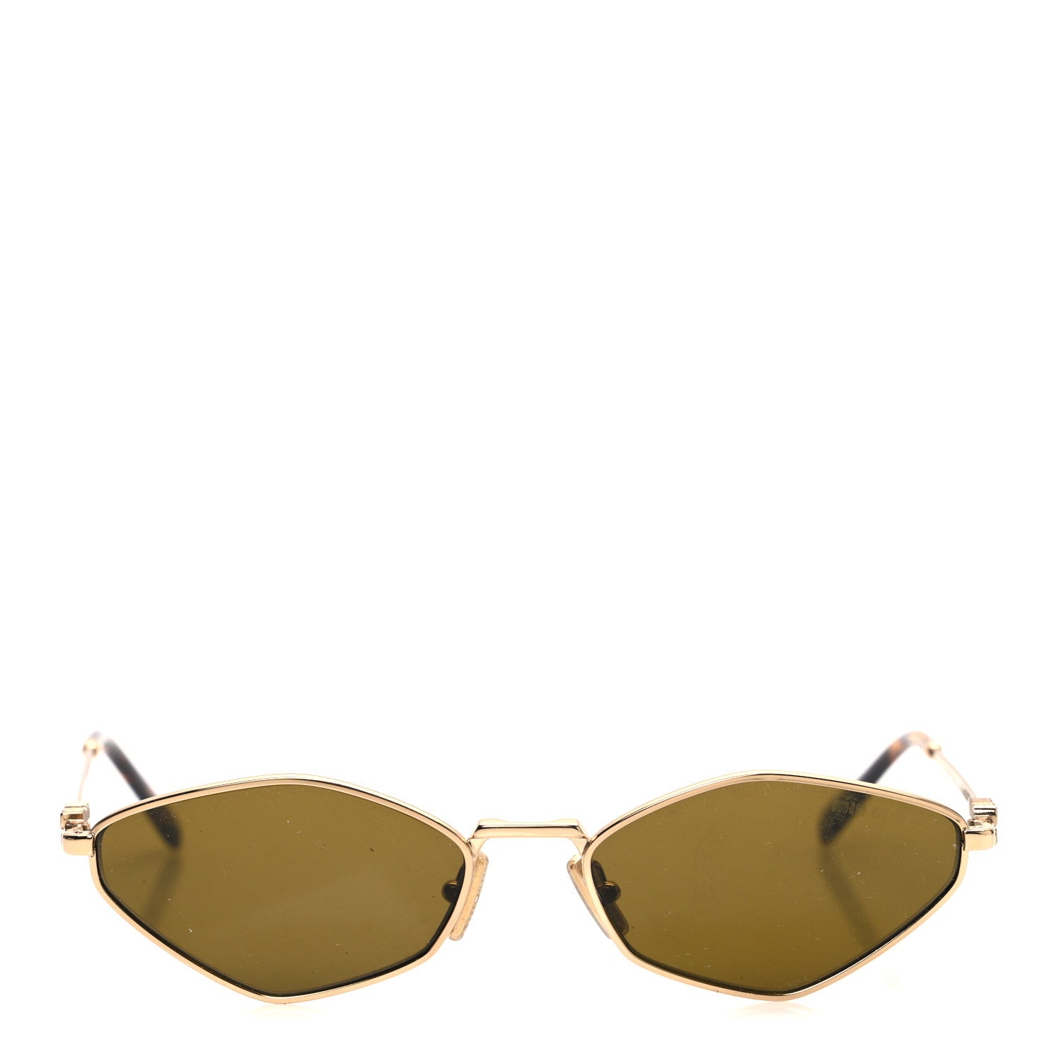 Miu Miu Metal Sunglasses SMU56Z Tortoise 2 of 7