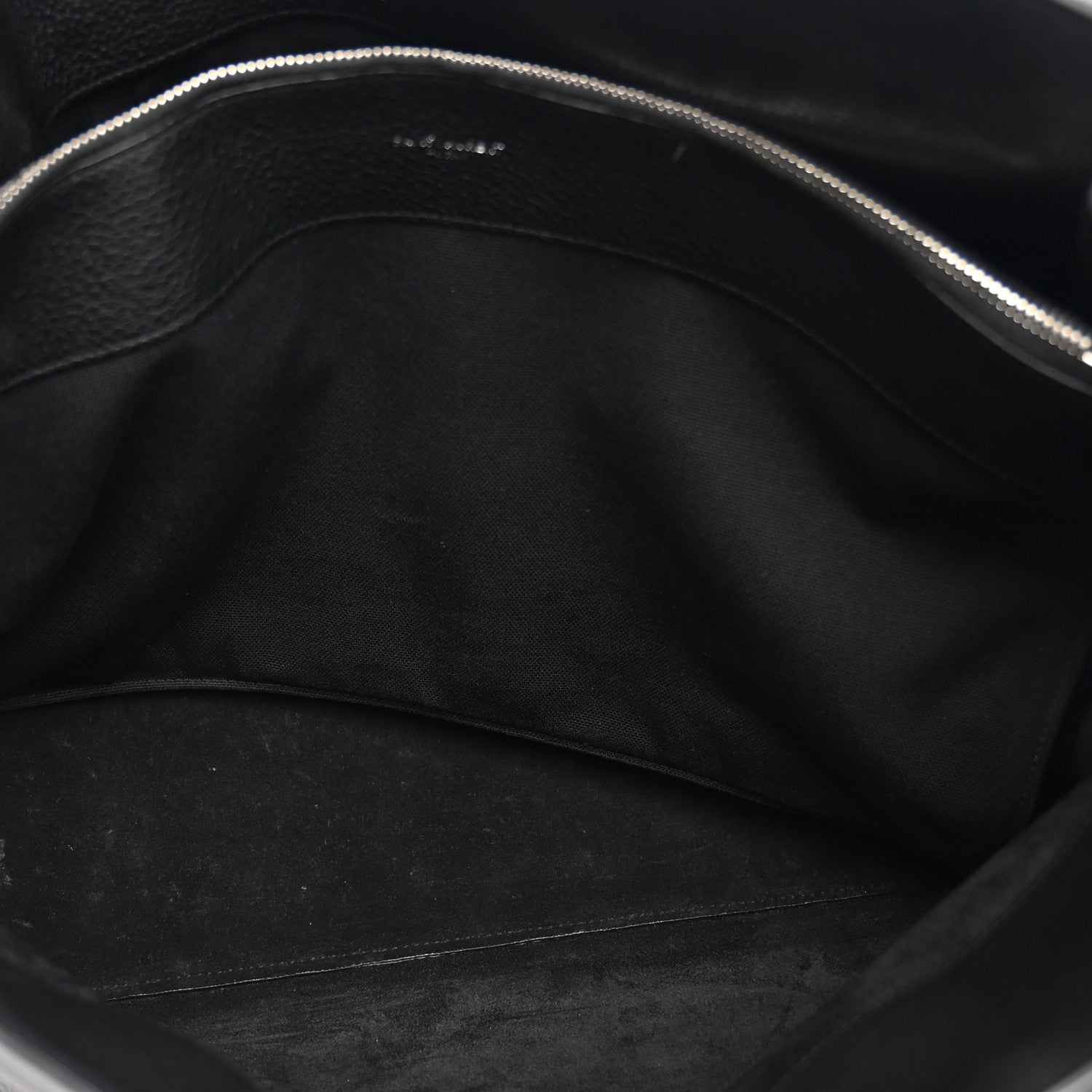 Saint Laurent Grained Calfskin Large Souple Sac De Jour Black 6 of 15
