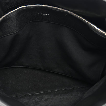 Saint Laurent Grained Calfskin Large Souple Sac De Jour Black 6 of 15