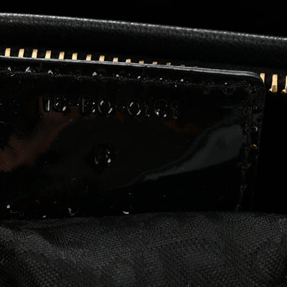 Christian Dior Patent Cannage Large Lady Dior Black 7 of 10