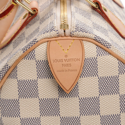 Louis Vuitton Damier Azur Speedy 25 6 of 7