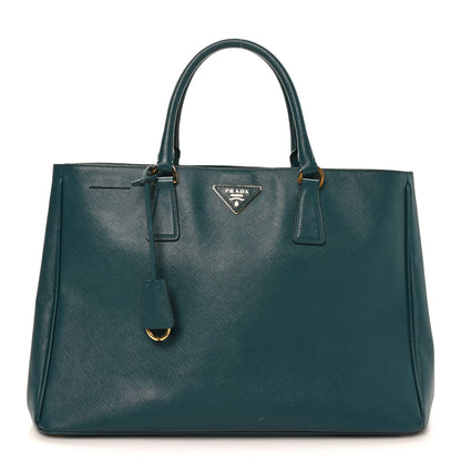 Prada Saffiano Lux Large Tote Ottanio 1 of 9