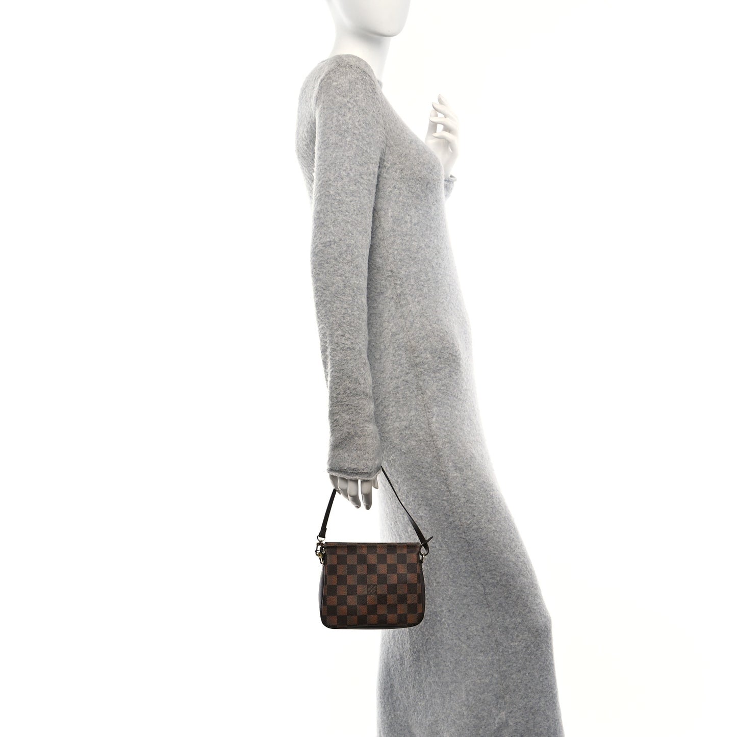 Damier Ebene Trousse Make Up Bag Pochette