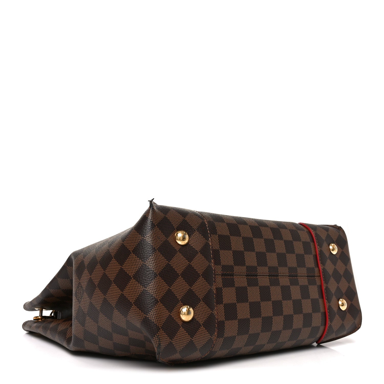 Louis Vuitton Damier Ebene Caissa Hobo Cherry 4 of 11