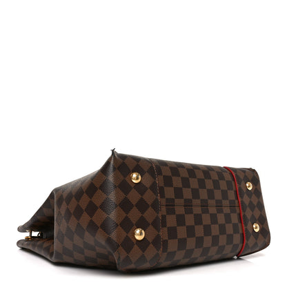 Louis Vuitton Damier Ebene Caissa Hobo Cherry 4 of 11