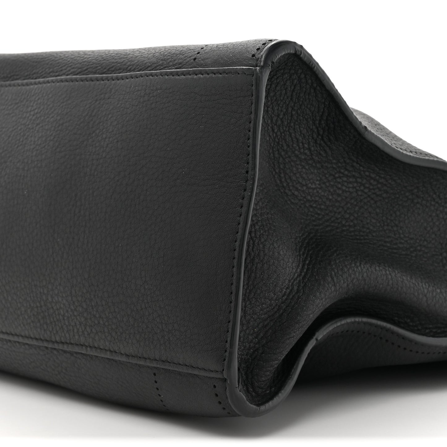 Veau Soyeux Perforated Blackout Hardware City Black