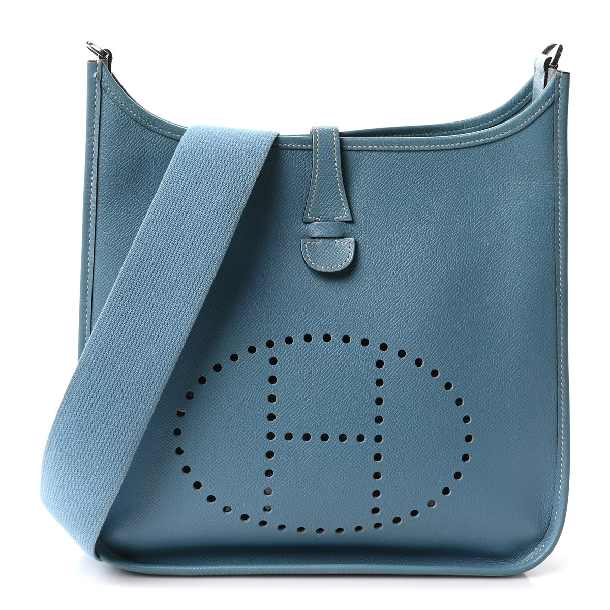 Hermes Epsom Evelyne PM Blue Jean 1 of 10