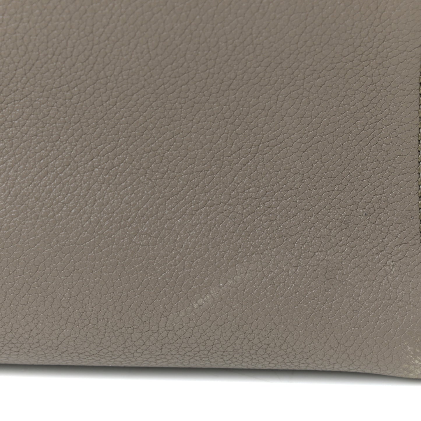 Soft Grained Calfskin Medium Belt Cabas Phantom Taupe