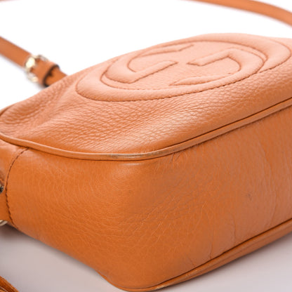 Gucci Pebbled Calfskin Small Soho Disco Bag Curcuma 9 of 12