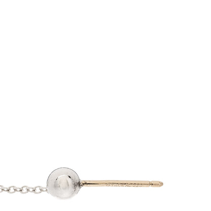 Tiffany Sterling Silver Pearl Ziegfeld Drop Earrings 4 of 4