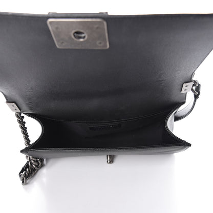 Chanel Caviar Quilted Medium Boy Flap Black 5 of 10