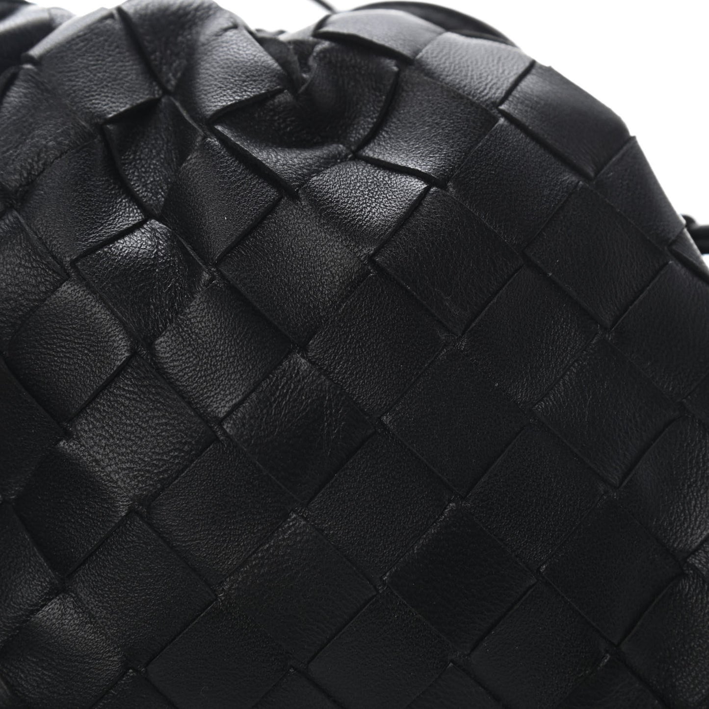 Nappa Intrecciato The Mini Pouch Black