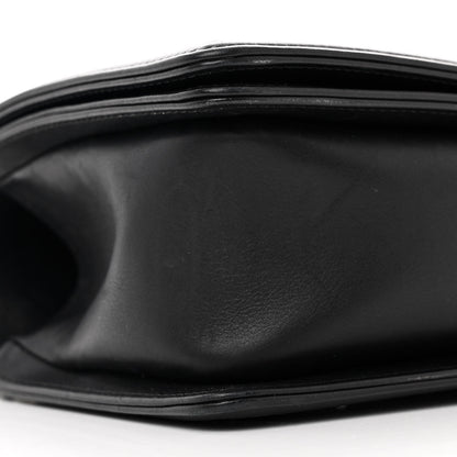 Chanel Lambskin Chevron Quilted Medium Boy Flap Black 9 of 13