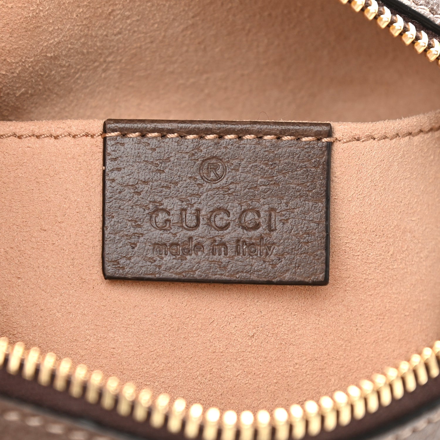 Gucci GG Supreme Monogram Web Mini Ophidia Shoulder Bag Brown 6 of 9