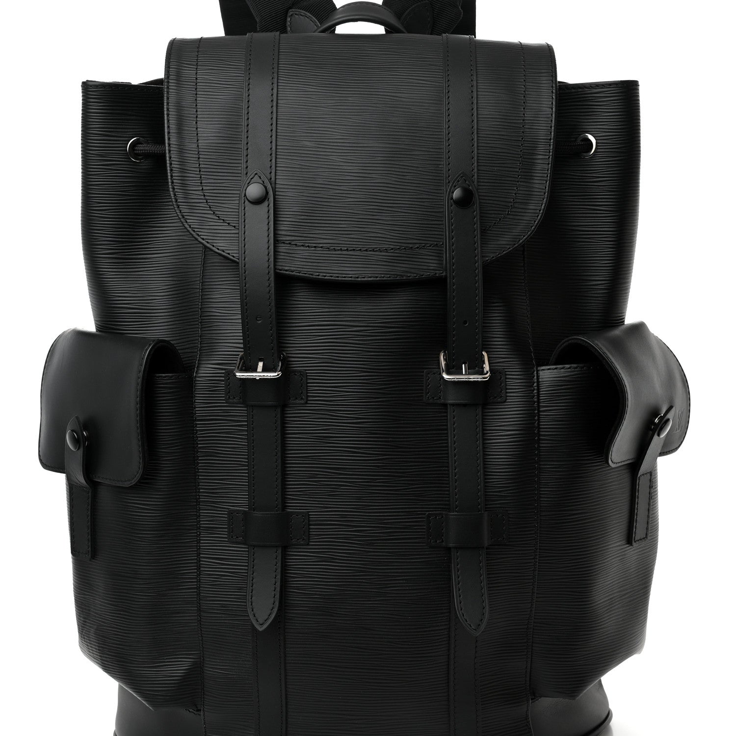 Louis Vuitton Epi Christopher Backpack PM Black 10 of 13