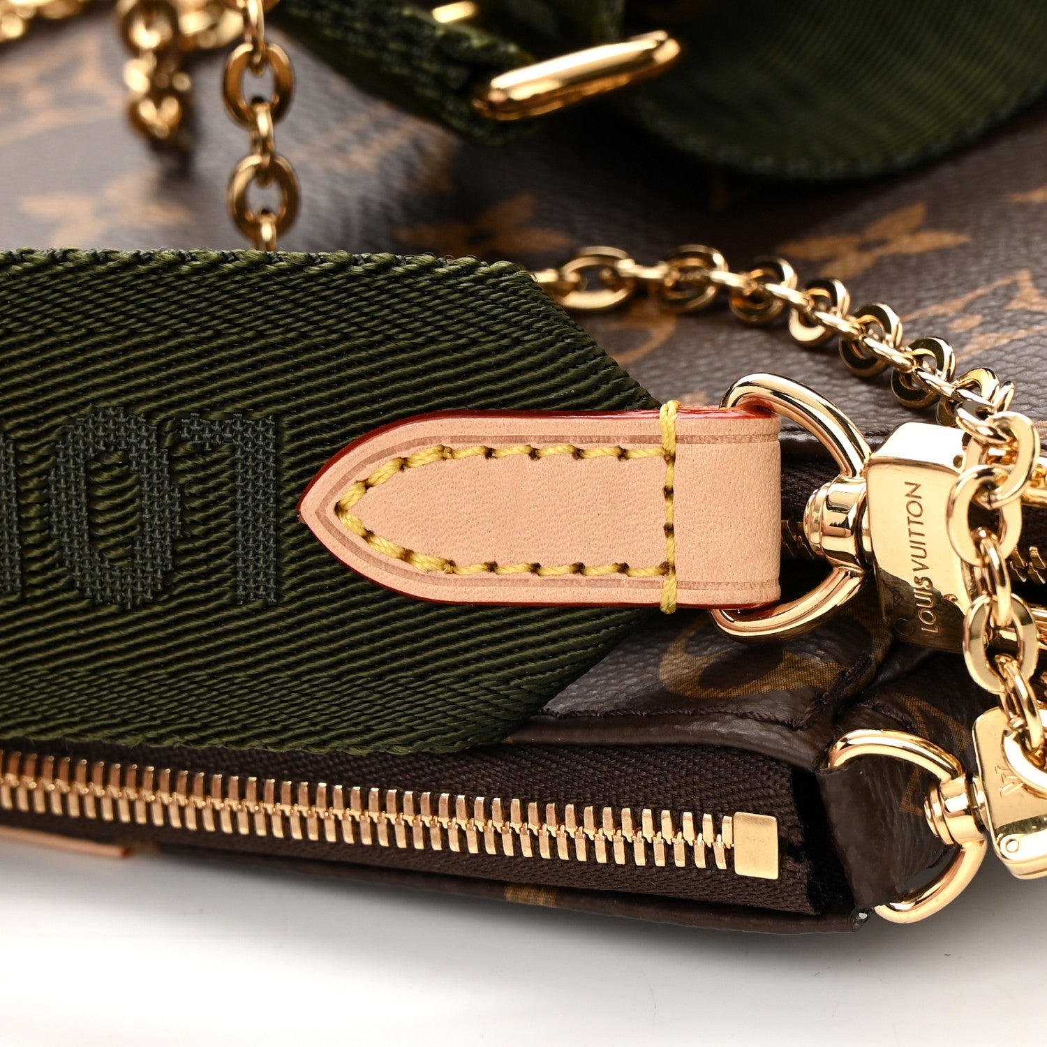 Louis Vuitton Monogram Multi Pochette Accessories Kaki 11 of 14