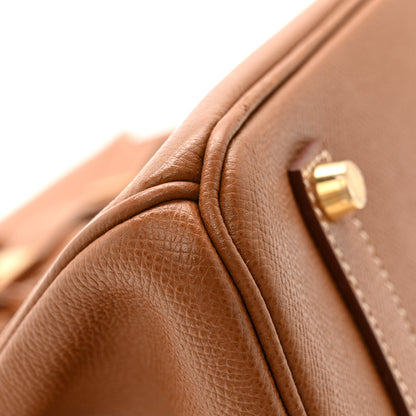Hermes Courchevel Birkin 35 Gold 12 of 14