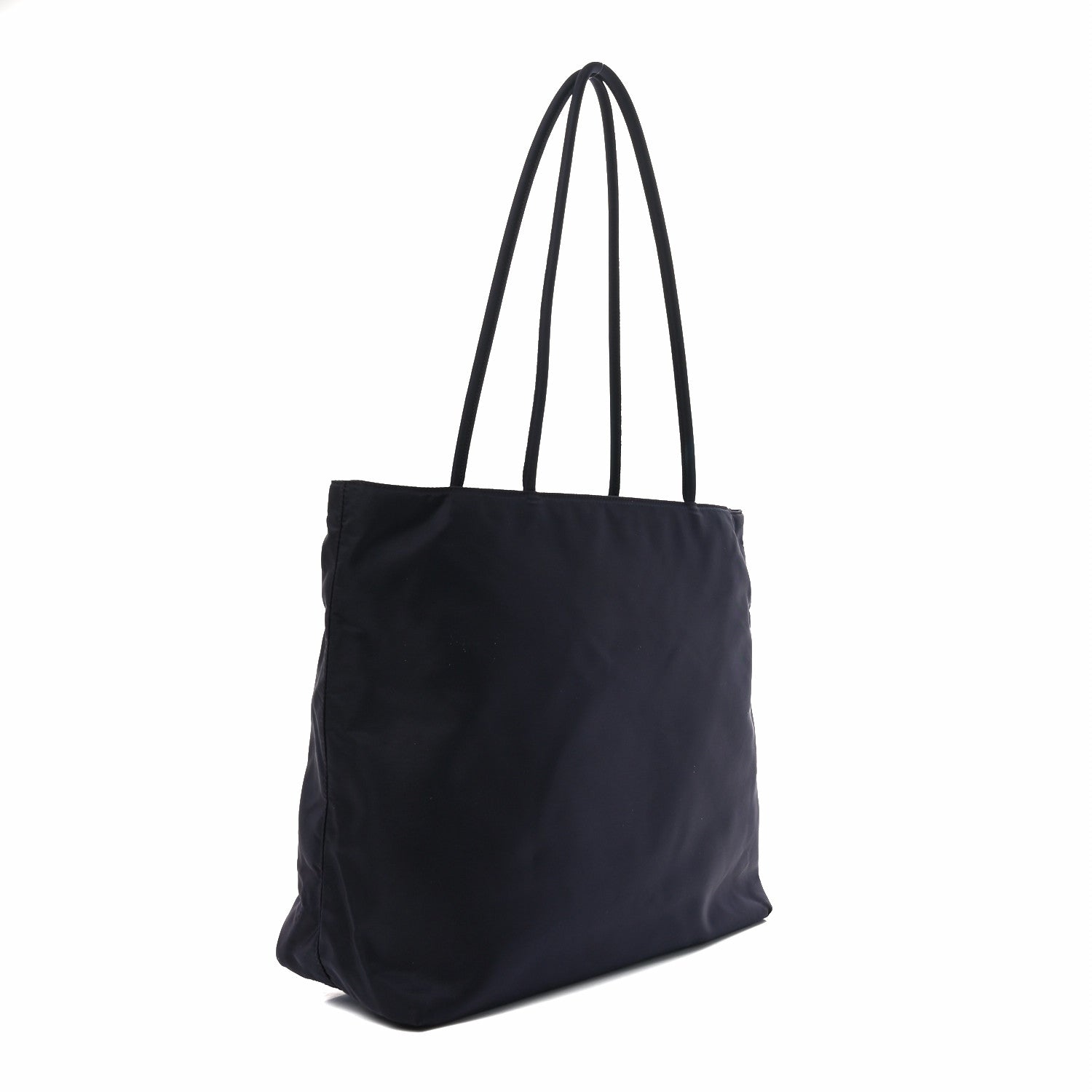 Prada Tessuto Nylon Saffiano Tote Purple 2 of 9