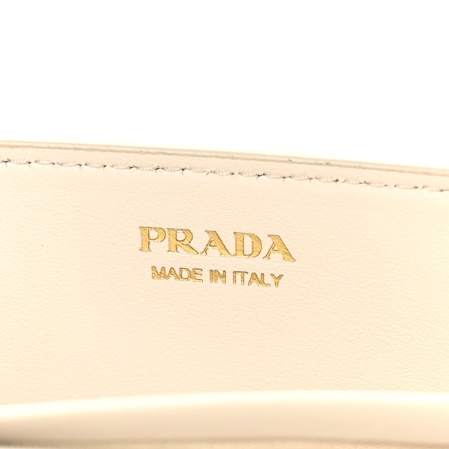 Prada Saffiano Cuir Triangle Logo Miniborse White 6 of 9