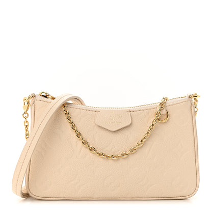 Louis Vuitton Empreinte Easy Pouch On Strap Cream 1 of 11